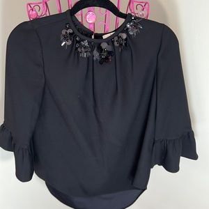 Ladies black top